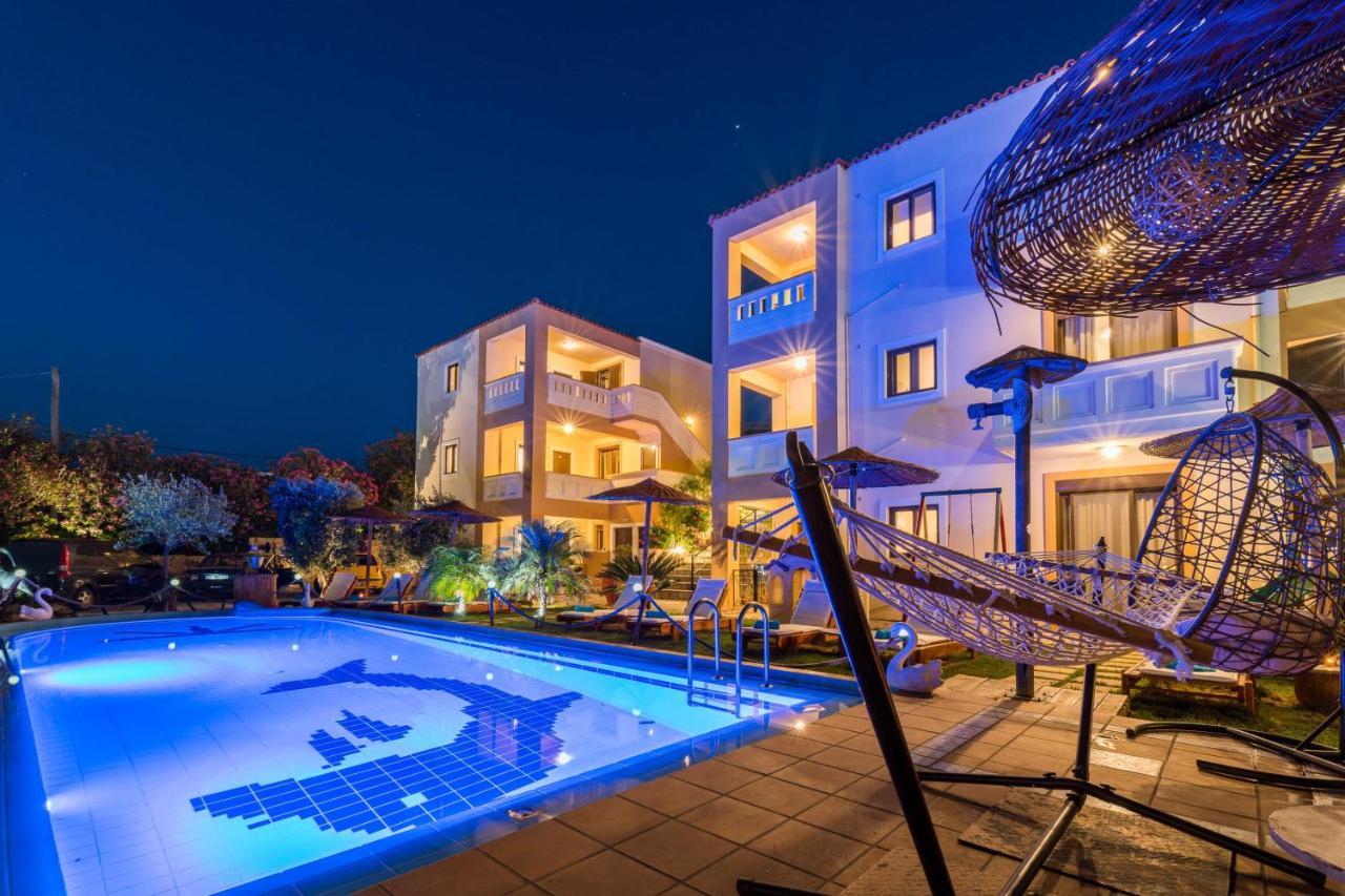 Villa Gereoudis Seaview Apartments-Pool & Bar Kolymbari Exterior photo